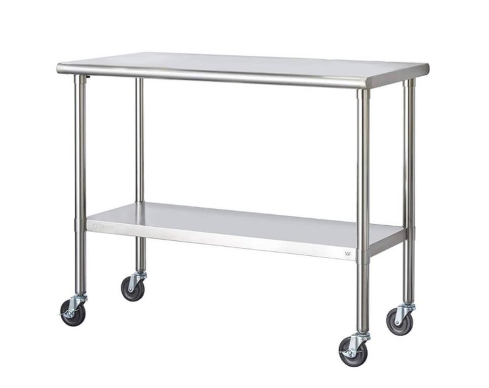 TRINITY EcoStorag Stainless Steel Table With