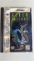 Sega Saturn Alien Trilogy Videogame In Box