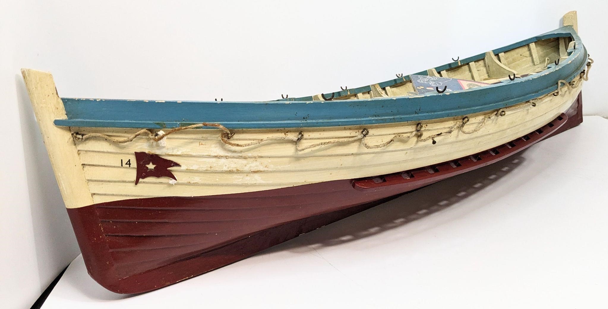 Highly Detailed Boat Model of Lifeboat Sloop