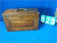 REFINISHED OAK MACHINEST CHEST