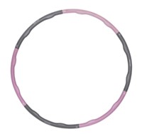 hula hoop grey and pink 1,2 kg