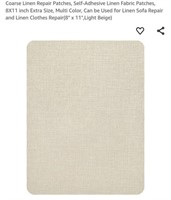 MSRP $10 Self Adhesive Linen Patch