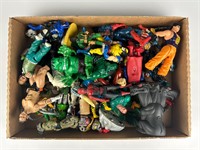 Flat box action figures toys