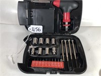 Tool KIt with Built-in Light, Latch is Broken,