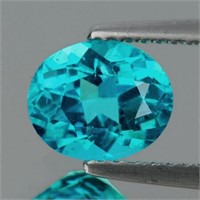 Natural Paraiba Green Blue Green Apatite 8x6 MM