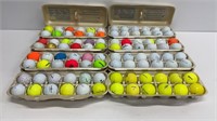 (8) dozen golf balls: Top Flite, Wilson, Taylor