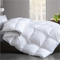 Lightweight King Size Feathers Down Comforter