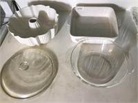 Baking Dishes, Bowl and Lid