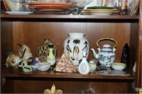 Assorted Porcelains, Pottery, etc
