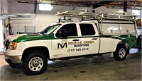 2013 GMC 3500 HD Crew Cab w/ Ladder Rack