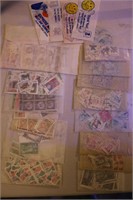 Assorted US Stamps and Corners