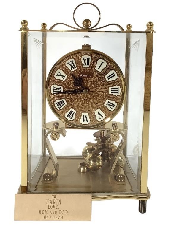 Kundo Kieninger Obergfell Carriage Clock W.Germany