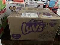 KIDS DIAPERS LUVS SIZE 4, 198 COUNT