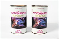 2 CTC MOTO-MASTER SUPEROYL MOTOR OIL IMP QT CANS