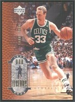 Shiny Embossed Larry Bird Boston Celtics