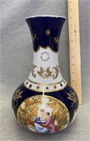 Moshehai Murdachaev Hand Painted Vase