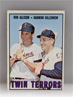 1967 Topps Twin Terrors Allison Killebrew #334