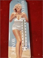 Marilyn Monroe Metal Thermometer 18" Tall