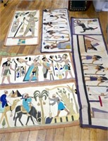 5 Hand Stitched Egyptian Runners