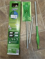 TWO swiffer wet dry mops. One NEW in box