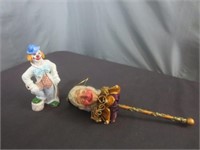 RS Prussia Porcelain Clown & Katherine Collection