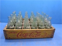 Coca-Cola crate with 24 bottles