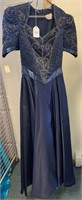 Navy Blue Macis Dress Sz 6