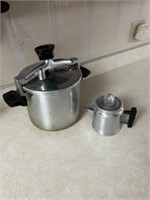 Pressure cooker and kettle
