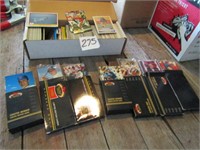 BOX OF MIXED CARDS, 6 MEMBERS ONLY BASEBALL CARDS