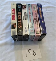 Lot of 6 VHS Movies