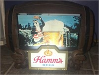 Hamm’s Beer flip adv sign