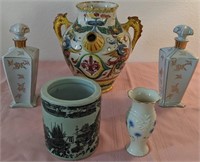 703 - LENOX & MORE PORCELAIN VASES & BOTTLES