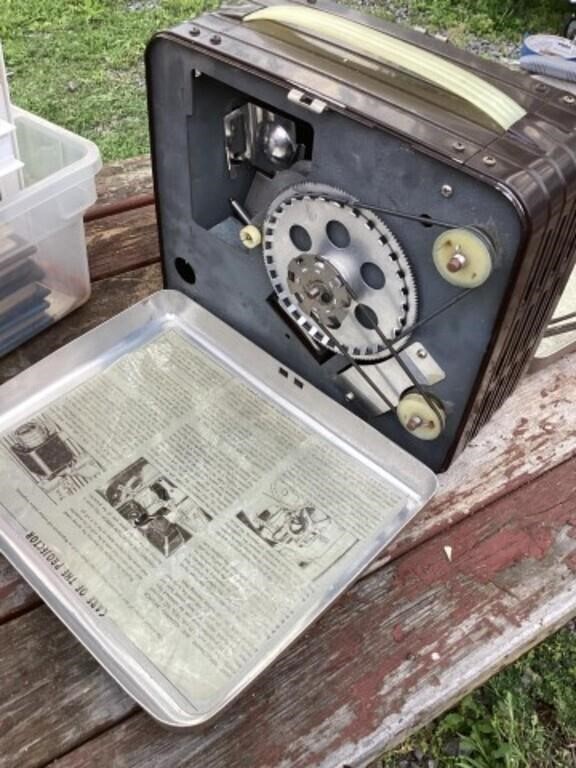 Vintage brownie by Kodak
8 mm movie projector