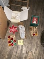 Box lot of christmas