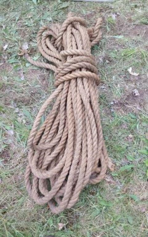 HEAVY TREE ROPE- UNSURE LENGTH