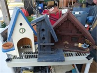 3 Birdhouses custom design look at pictures