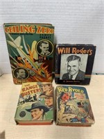 James Cagney, Will Rogers, Range Busters, Red