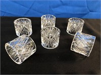 Stunning Crystal Diamond Pattern Napkin Rings -6
