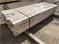 (126) pcs 1" x 6" x 8' Rough Spruce Lumber