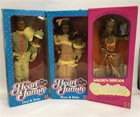Group Of 3 Dolls In Boxes