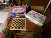 Lot of Board Games & US Puzzle