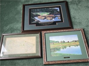 Framed Golf Courses , Laurel Valley Rolling Rock +