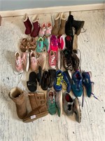 Lot of shoes- assorted sizes and style