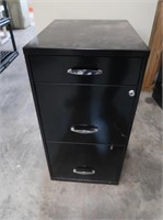3-drawer File Cabinet 18x14x27