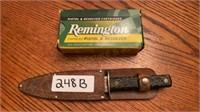 Partial box of Remmington .38 bullets