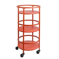 Mainstays 3-Tier Round Kitchen Storage Cart