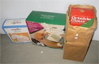 (5) New in box items including Mesh food cover,