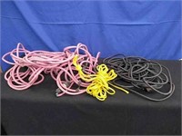 Box of 2 Extension Cords and Rope