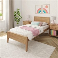 Max & Lily Solid Wood Twin Bed