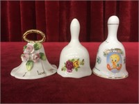 3 Decorative Collector's Bells